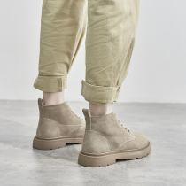 Martin boots female summer thin single boots 2021 new leather breathable desert boots female fried street small short boots female summer