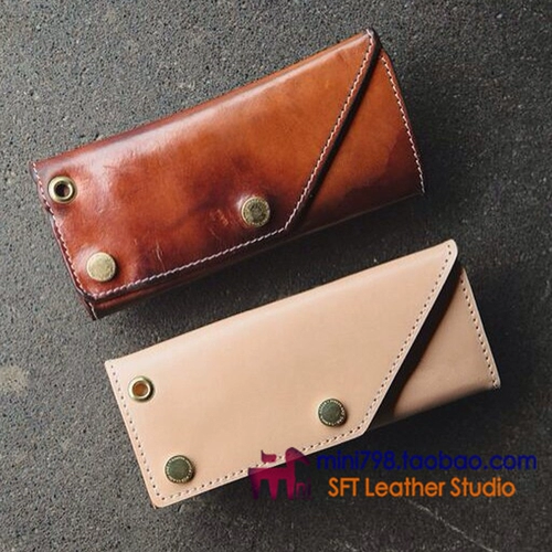 Mini Dism изготовленная кожаная кошелька для рисования бумаги Diy кожаный кошелек бумага бумага Ccd41tanner Long Clip версия