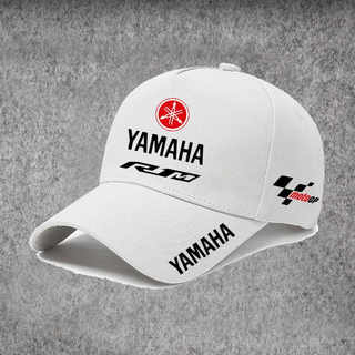 Yamaha R1M World Motorcycle Championship Peripheral Factory Team Cycling Visor Baseball Cap Outdoor Peaked Cap