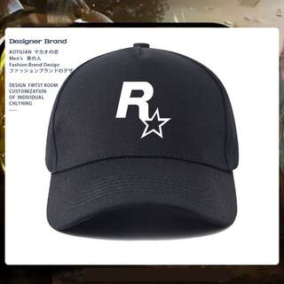 Gta5 Game Company Rockstar Games Merchandise R-Star Logo Baseball Cap for Men and Women Retro Duckbill Hat