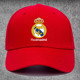 Real Madrid Club Logo Anniversary Commemorative Baseball Cap for Men and Women with Large Head Circumference and Sun Protection