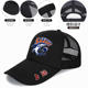 Shanghai Jiushi Big Shark Men's Basketball Cba Basketball Training Baseball Hat Sun Hat Unisex Casual Sports