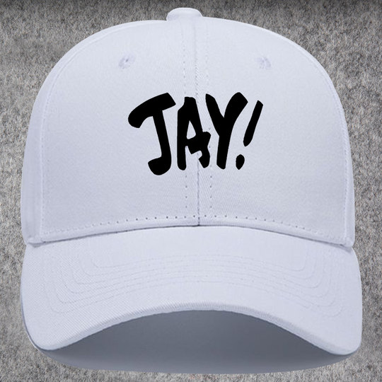 Jay Chou Concert Jay Letter Style Unisex Summer Large Head Circumference Youth Student Baseball Cap Sunshade Hat