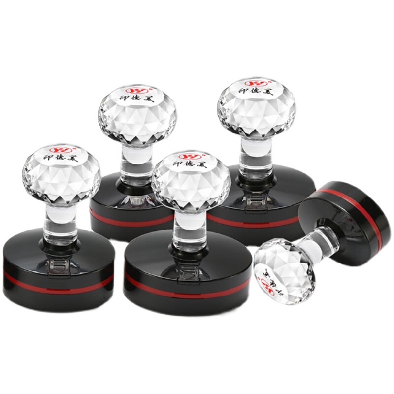 Yindemei Yh Crystal Handle Photosensitive Stamp Material Wholesale Free Shipping Square Stamp Blank Butterfly Photosensitive Pad