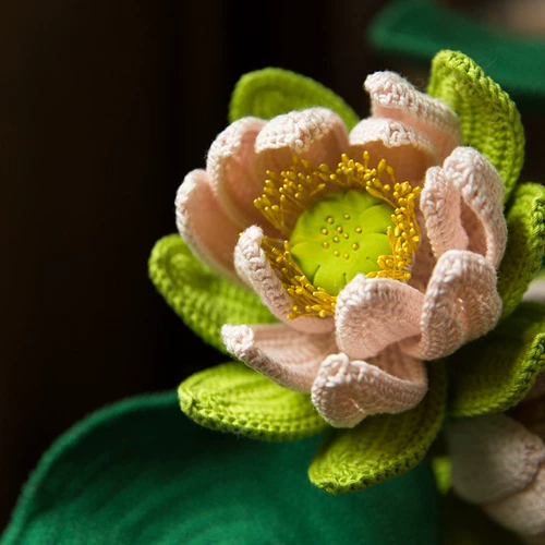 苏苏姐家 Цветочный горшок ручной работы, плетеный крючок для вязания, набор материалов, клубок пряжи, DIY, подарок на день рождения