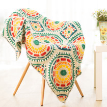 Sister Susus Moroccan mosaic blanket diy relieve boredom Hand-woven thread Cotton thread wool crochet material bag