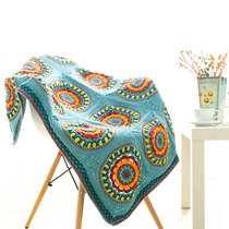 Su Su Jies mandala blanket diy relief handmade cotton wool crochet knitting thread Group hook material bag