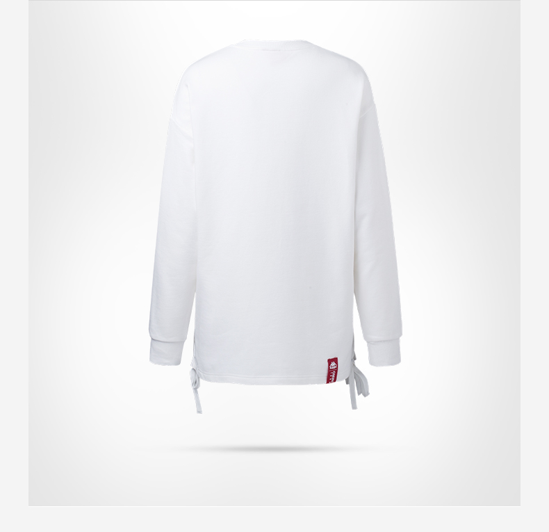 KAPPA Áo thun thể thao nữ Kappa Áo thun dệt kim rộng rãi | K0862WT63D - Thể thao lông cừu / jumper áo thun dài tay nam adidas