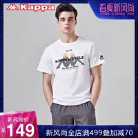 Kappa Kappa Thể thao nam tay ngắn Áo thun thường hè nửa tay 2019 Mới | K0912TD52D - Áo phông thể thao áo thun gym