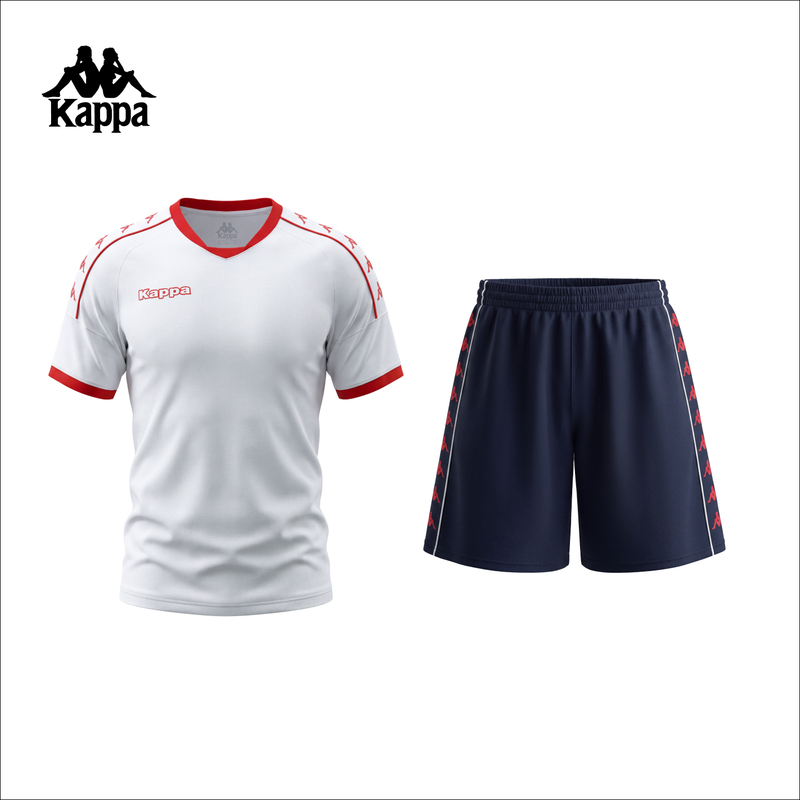 Kappa Short-Sleeved Shorts Suit Men's 2026 New Summer Breathable and Heat-Dissipating Sports Casual T-Shirt Jersey Style Kappa Short-Sleeved Shorts Suit Men's 2026 New Summer Breathable and Heat-Dissipating Sports Casual T-Shirt Jersey Style