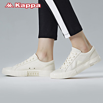 Kappa Kappa string label canvas shoes couple men and women sports shoes casual shoes small white shoes skateboard shoes