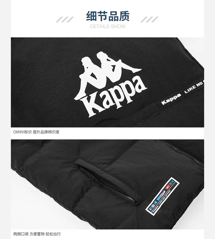 Kappa Kappa thể thao nam xuống vest mùa đông ấm áp vest 2019 mới | K0952NY80 - Áo thể thao