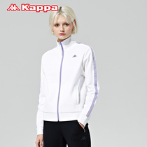 Kappa Kappa knitted cardigan womens sports sweater casual jacket stand collar top
