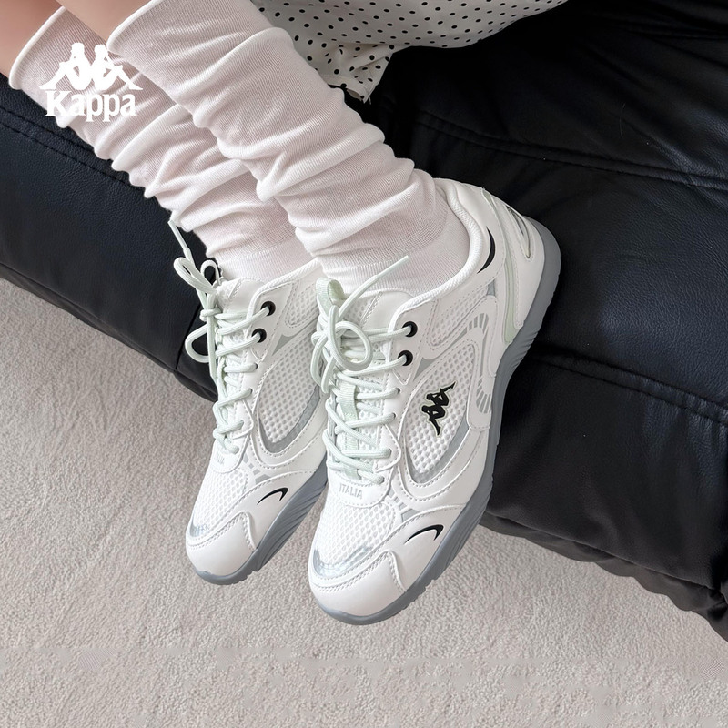 Kappa Back-To-Back Flowy Thin-Soled German Training Shoes for Women 2026 Summer New Mesh Ballet Sneakers