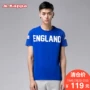 Hui kappa Kappa T-Shirt nam ngắn tay áo thể thao vòng cổ thoáng khí back-to-back thường nửa tay áo áo ba lỗ thể thao