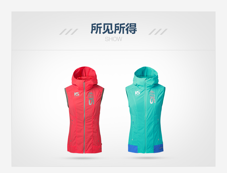 Kappa Kappa thể thao vest thể thao thời trang giản dị vest | K0662NN71 áo khoác nam lining chính hãng