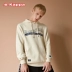 Áo len thể thao nam KAPPA Kappa Áo len dệt kim giản dị 2018 Mới | K0852MT83D áo hoodie trắng Thể thao lông cừu / jumper