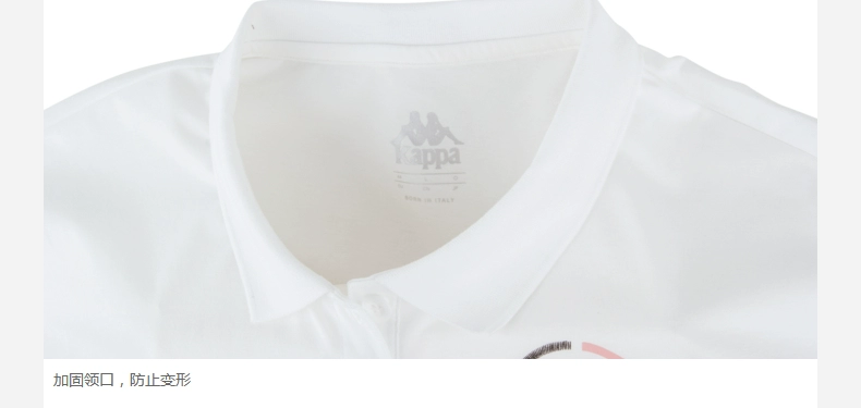 Quay lại phía sau Kappa Kappa áo thể thao nữ tay ngắn Áo sơ mi POLO Nửa tay 2018 mới K0822PD05