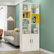 Small family type entry door partition modern minimalist Nordic wind power off cabinet shoes cabinet integrated home living room leaning against wall wine cabinet