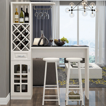 Bar Desk Home Modern minimalist Xuan Guan Wine Cabinet Living-room Partition Display Cabinet Balcony Leaning Against Wall Wine Cabinet Bar Terrace