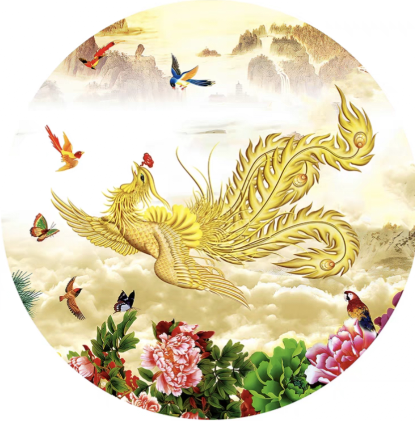 凤眷画艺的LOGO