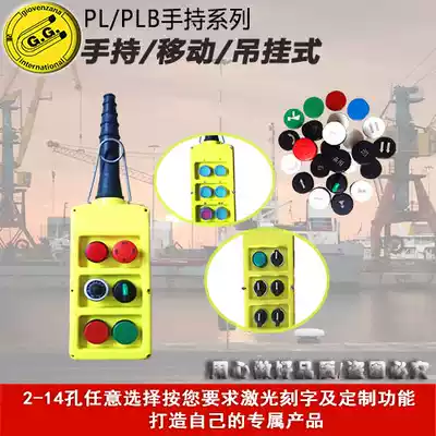 4 holes 6 holes 8 holes 10 holes 12 holes double row control box double row 6 hole button box PLB custom button box