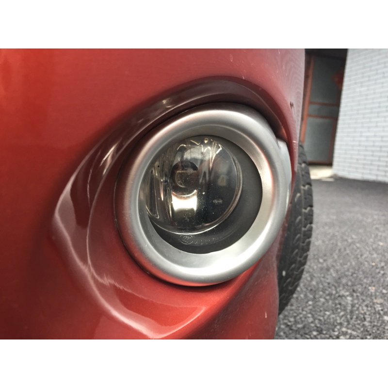 Suitable for Ford 09-12 new Fiesta fog light cover fog light frame fog light decorative frame bar light cover bar light frame electroplating
