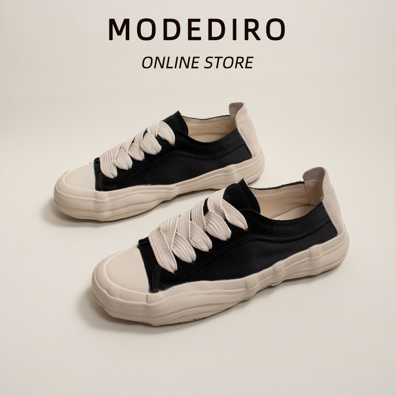 Dissolving Sole White Slip-On Shoes, Summer Breathable Niche Satin Canvas Shoes, Versatile Dissolving Casual Sports Sneakers Dissolving Sole White Slip-On Shoes, Summer Breathable Niche Satin Canvas Shoes, Versatile Dissolving Casual Sports Sneakers