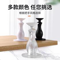 Door stopper silicone anti-collision sticker punch-free creative entry door safety door card floor-touch silent door stopper door stopper