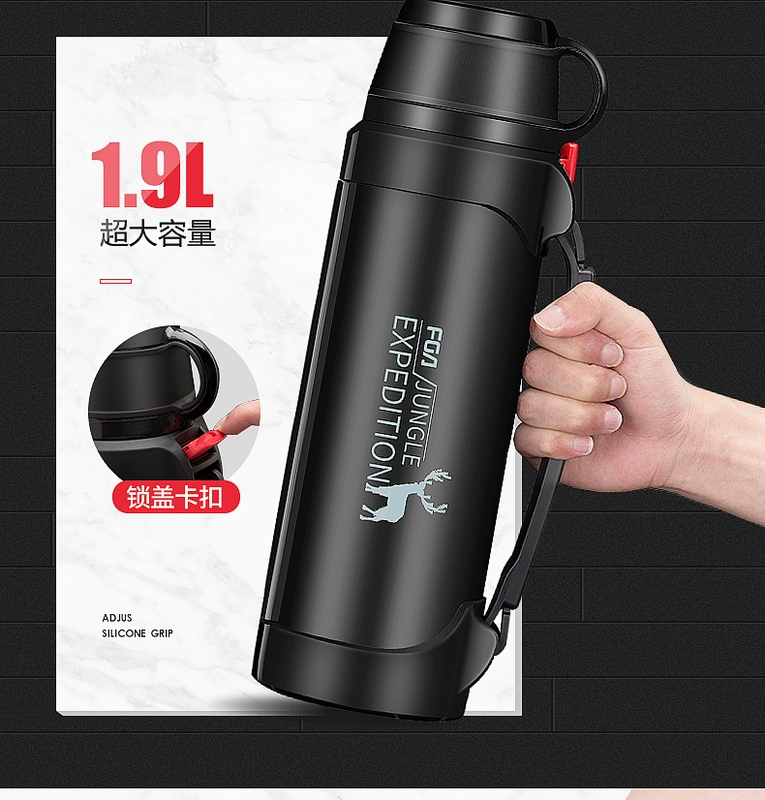 bình đựng nước trái cây Ấm siêu tốc cách nhiệt công suất lớn Fuguang dành cho nam và nữ Ngoài trời Cốc cách nhiệt bằng thép không gỉ 304 Bình giữ nhiệt ô tô Bình giữ nhiệt du lịch Ấm siêu tốc bình đựng nước có vòi binh dung nuoc cho be di hoc