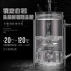 Fuguang Glass Men's Double-Layer Large-Capacity Insulated Tea Cup with Handle Office Filtered Water Cup with Engraving