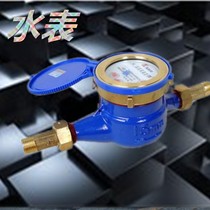 Water meter tap water meter silk mouth 4 points DN15 6 points DN20 rotor type digital flange water meter