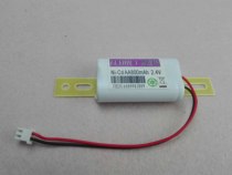 Special rechargeable battery for fire emergency light indicator Ni-Cd AA600 800mAh 2 4V