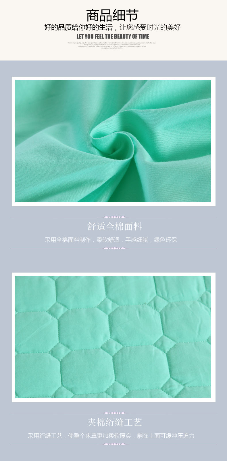 Châu Âu cao cấp bông denim salon bedspread vẻ đẹp vẻ đẹp dành riêng màu bedspread liệu pháp xoa bóp massage rắn đơn giản - Trang bị tấm khăn trải giường spa