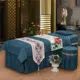 Cao cấp phong cách châu Âu rắn màu bông denim bedspread vẻ đẹp vẻ đẹp cơ thể salon massage bedspread đặc biệt tùy vận chuyển - Trang bị tấm drap giường spa