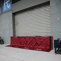 Flood control board water blocking gate flood control board water retaining wall new stainless steel doorway mobile water barrier garage