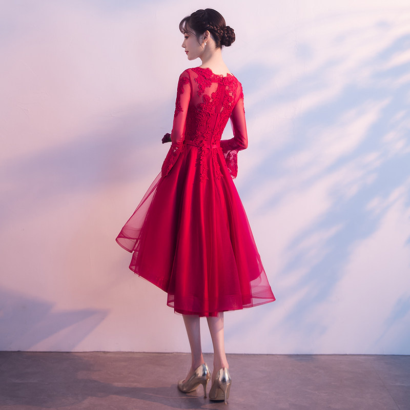 Robe de soirée manchon de cloche - Ref 3210782 Image 5