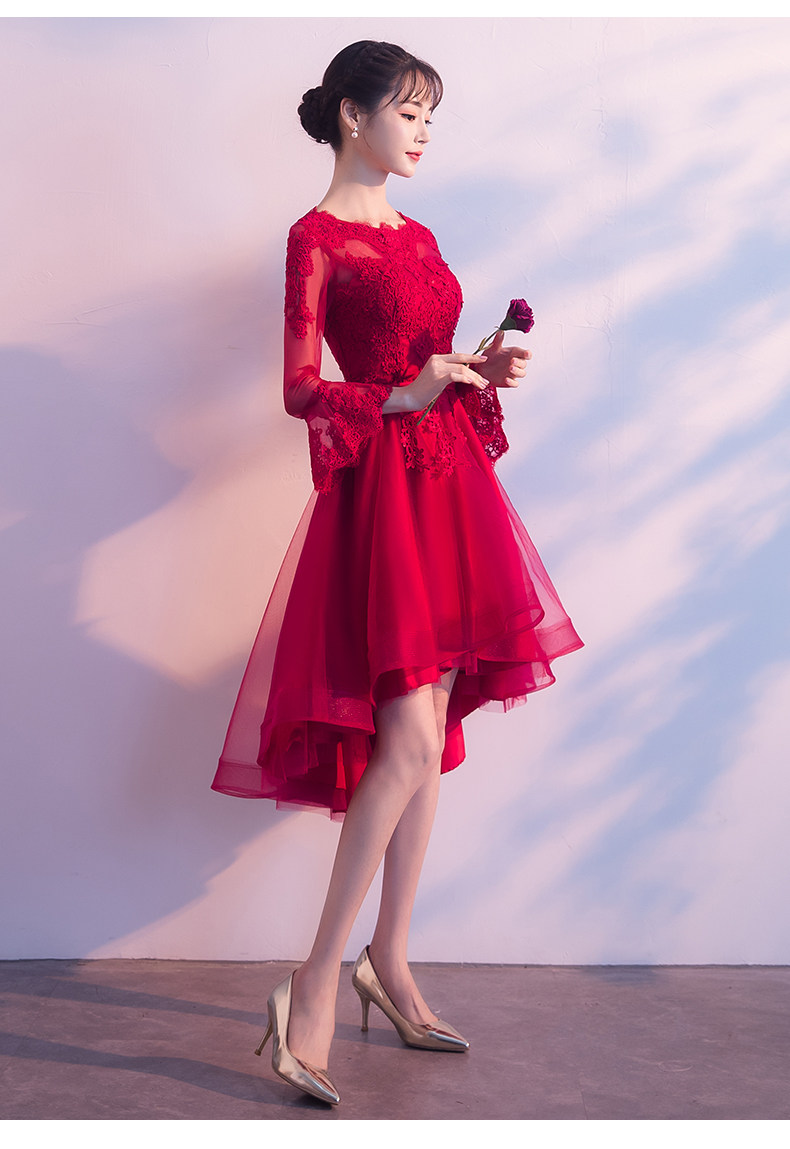 Robe de soirée manchon de cloche - Ref 3210782 Image 20