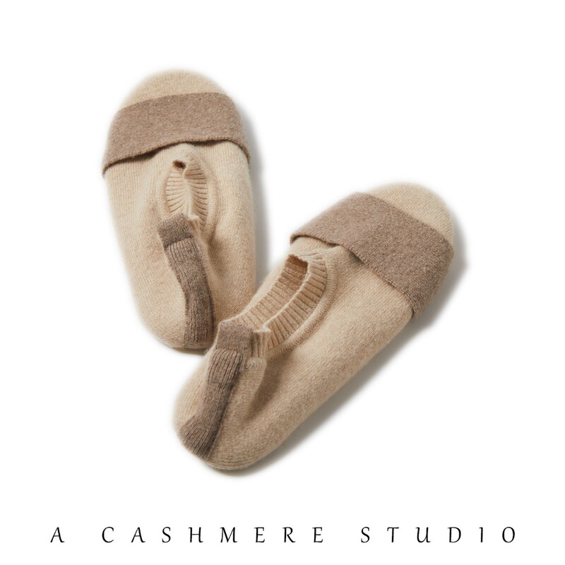 Cashmere Maternity Shoes, Super Comfortable Cashmere Home Slippers, Floor Warm Socks, Knitted Slippers Cashmere Maternity Shoes, Super Comfortable Cashmere Home Slippers, Floor Warm Socks, Knitted Slippers