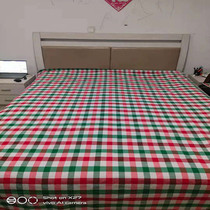 (Thick) Upper and lower bunk single bed classic square old coarse cloth single bed sheet 1 2 meters 1 5 meters