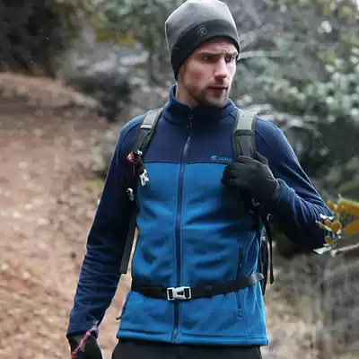 Pathfinder fleece jacket men's and women's outdoor windproof fleece jacket Fleece anti-static warm fleece clothing 91255