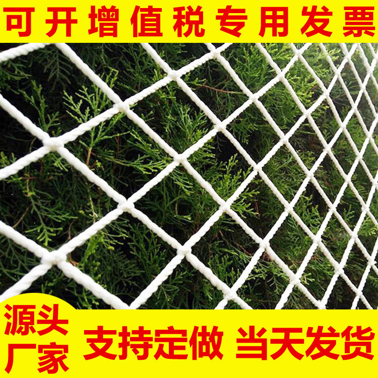 建筑安全防坠网尼龙网兜货车货柜楼梯阳台防护井盖网绳大棚防风网