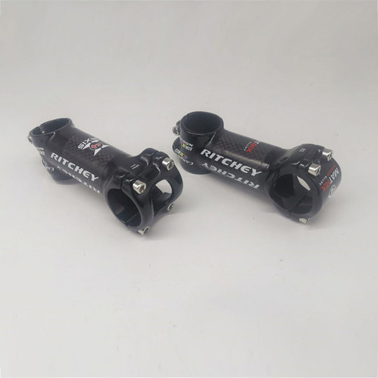 3K Carbon Fiber Road Bike Mountain Bike Stem Bicycle Riser Handlebar 60Mm-120Mm