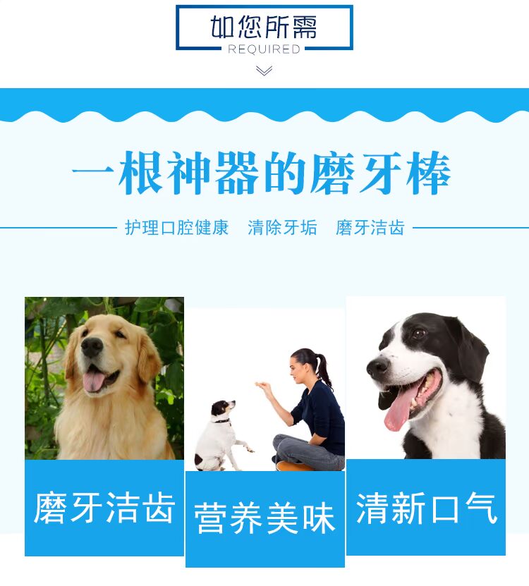 Pet dog snack dog dog răng hàm Yahe canxi sữa xương mol xương puppies răng stick 20 bánh thưởng chó