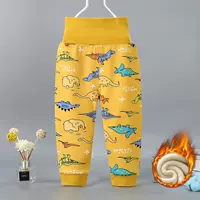 Золотые флисовые штаны, высокая талия
