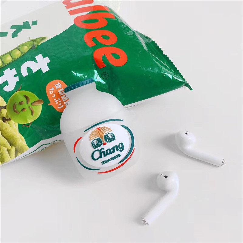 Creative funny soda drink suitable for Apple 1 Bluetooth 2 generation protective sleeve airpods pro 3 generation earphone shell