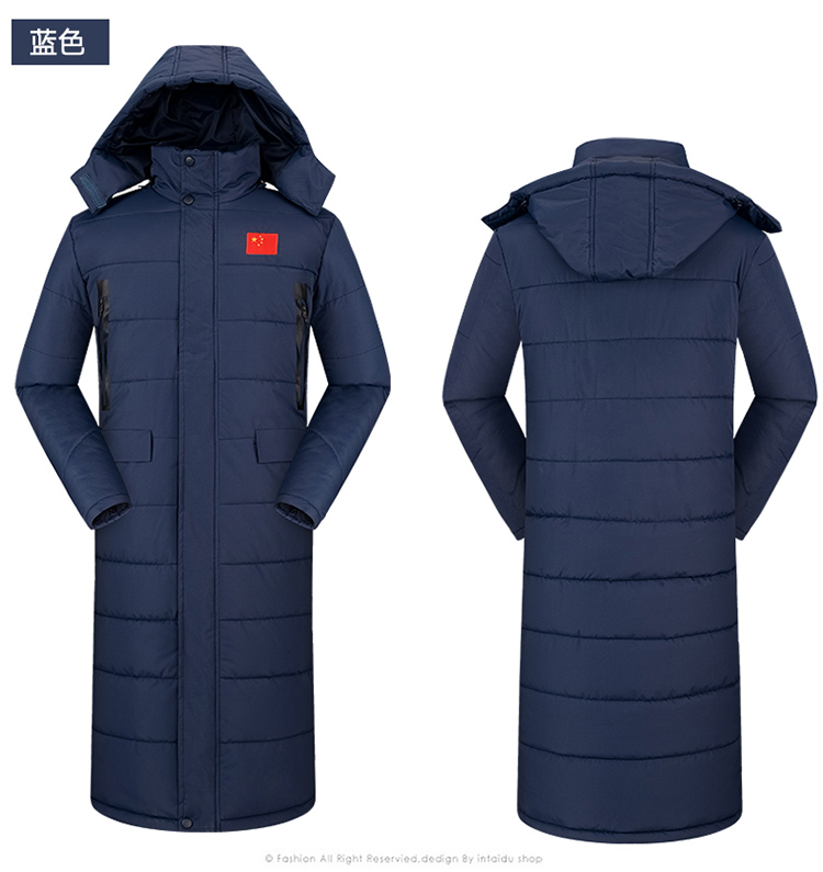 Mùa đông áo dài cotton giản dị cộng với áo khoác cotton dày ấm áp đội tuyển quốc gia đào tạo cotton Hàn Quốc áo mỏng - Quần áo độn bông thể thao áo phao dáng ngắn