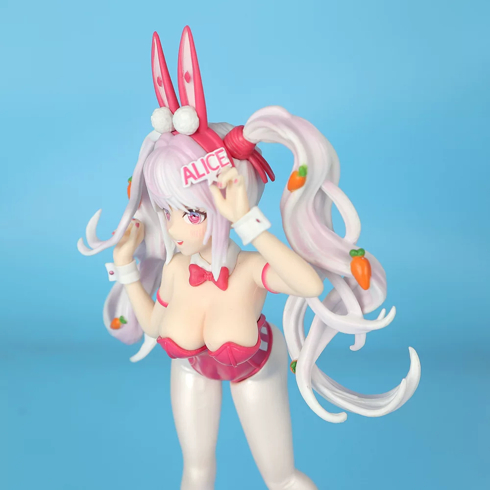 Фигурка Victory Goddess Bunny Girl Alice, 2D аниме модель, 12×7×14,5 см, полная комплектация
