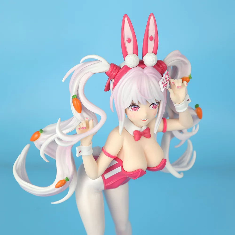 Фигурка Victory Goddess Bunny Girl Alice, 2D аниме модель, 12×7×14,5 см, полная комплектация