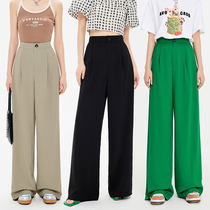 Multi-color explicit broadlegged pants stickup bag decorated with 100 hitch-legged pants